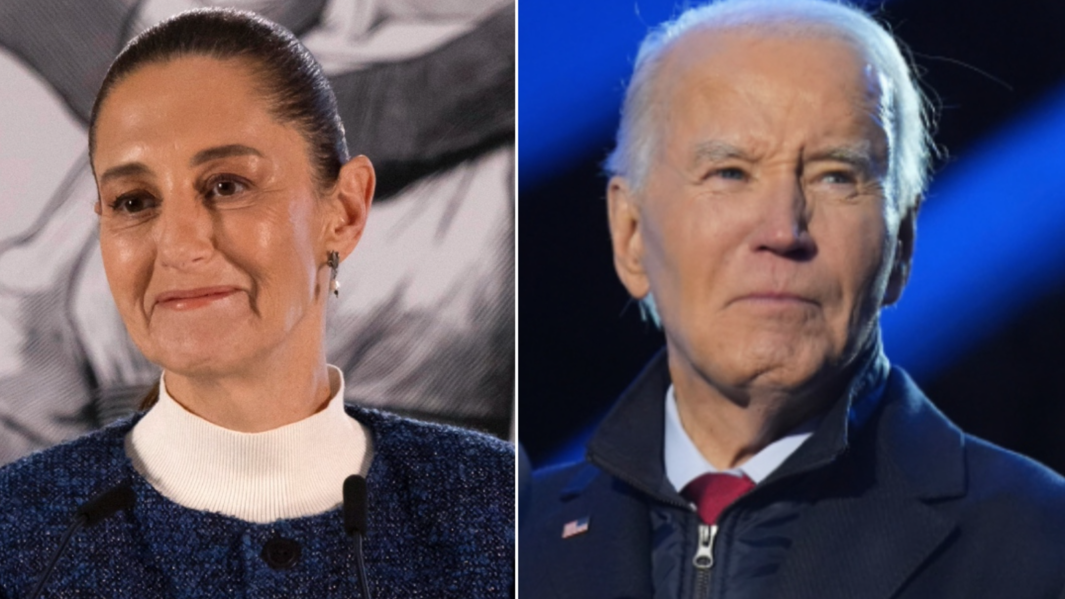 Biden reconoce a Sheinbaum por su colaboración en decomiso histórico de fentanilo